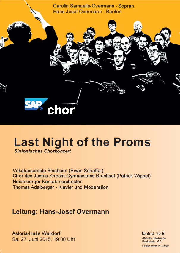 Plakatmotiv der Walldorfer Auff&uuml;hrung