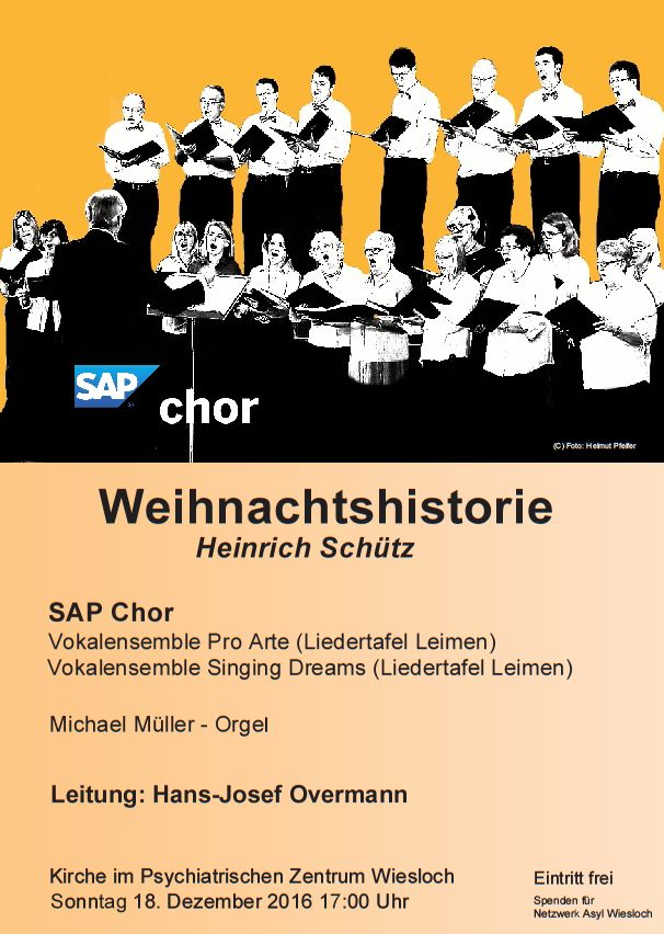 Plakatmotiv der Wieslocher Auff&uuml;hrung