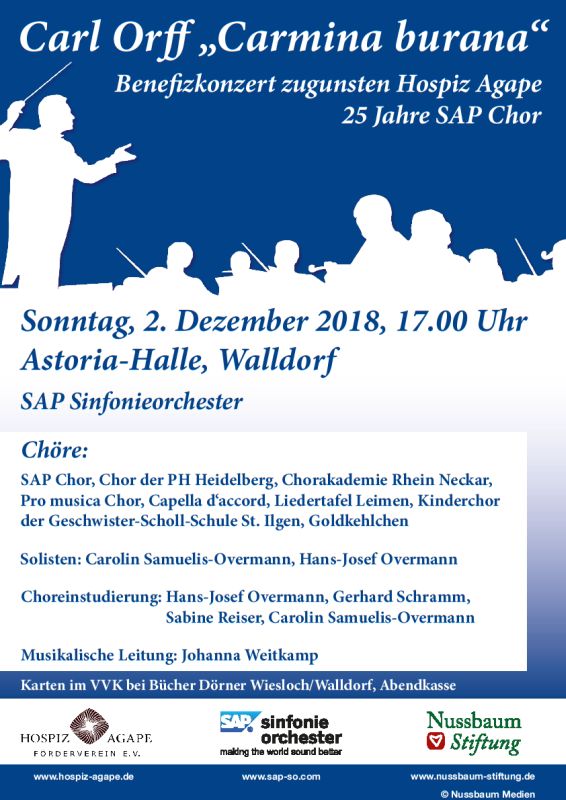 Plakatmotiv der Walldorfer Auff&uuml;hrung